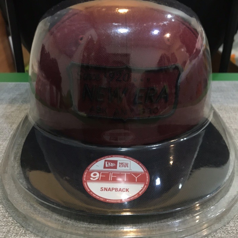 NEW ERA酒紅棒球帽🧢