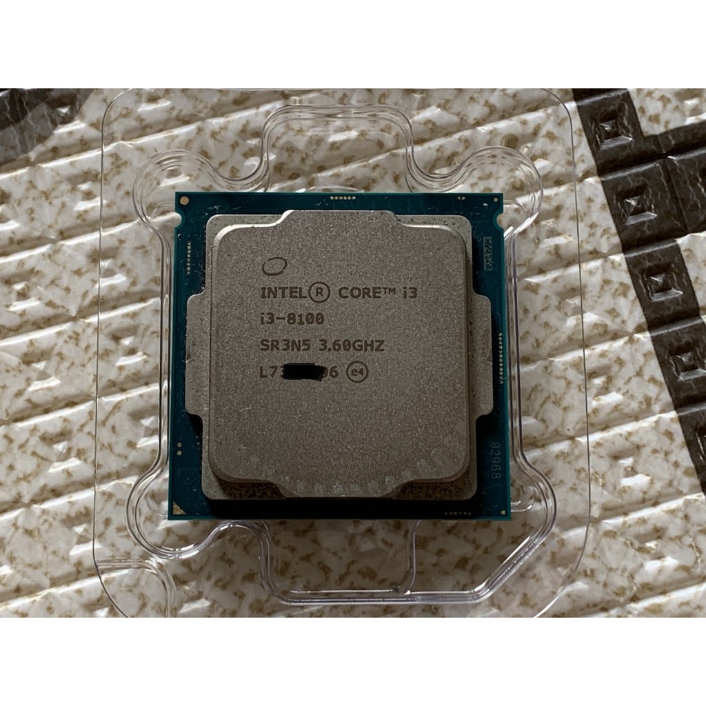 【現貨】Intel Core I3 8100 3.6GHz 1151 CPU 保固內