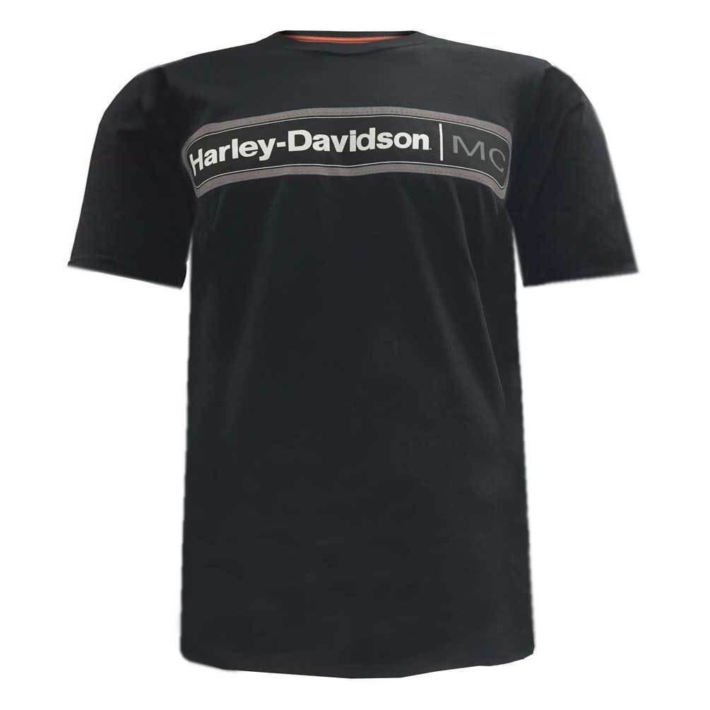 Harley-Davidson 哈雷機車 黑標 H-D Chest Bar 短袖T恤 S(約一般M) 全新 現貨