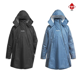 Brightday Double雙拉鍊斜開長板風雨衣-Mini-O 專利雙拉鍊 一件式 連身式 雨衣《比帽王》