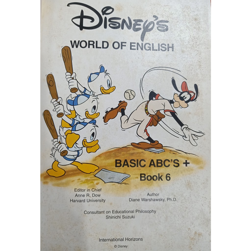 迪士尼英文WORLD OF ENGLISH BASIC ABC'S + Book 6 書籍二手| 蝦皮購物