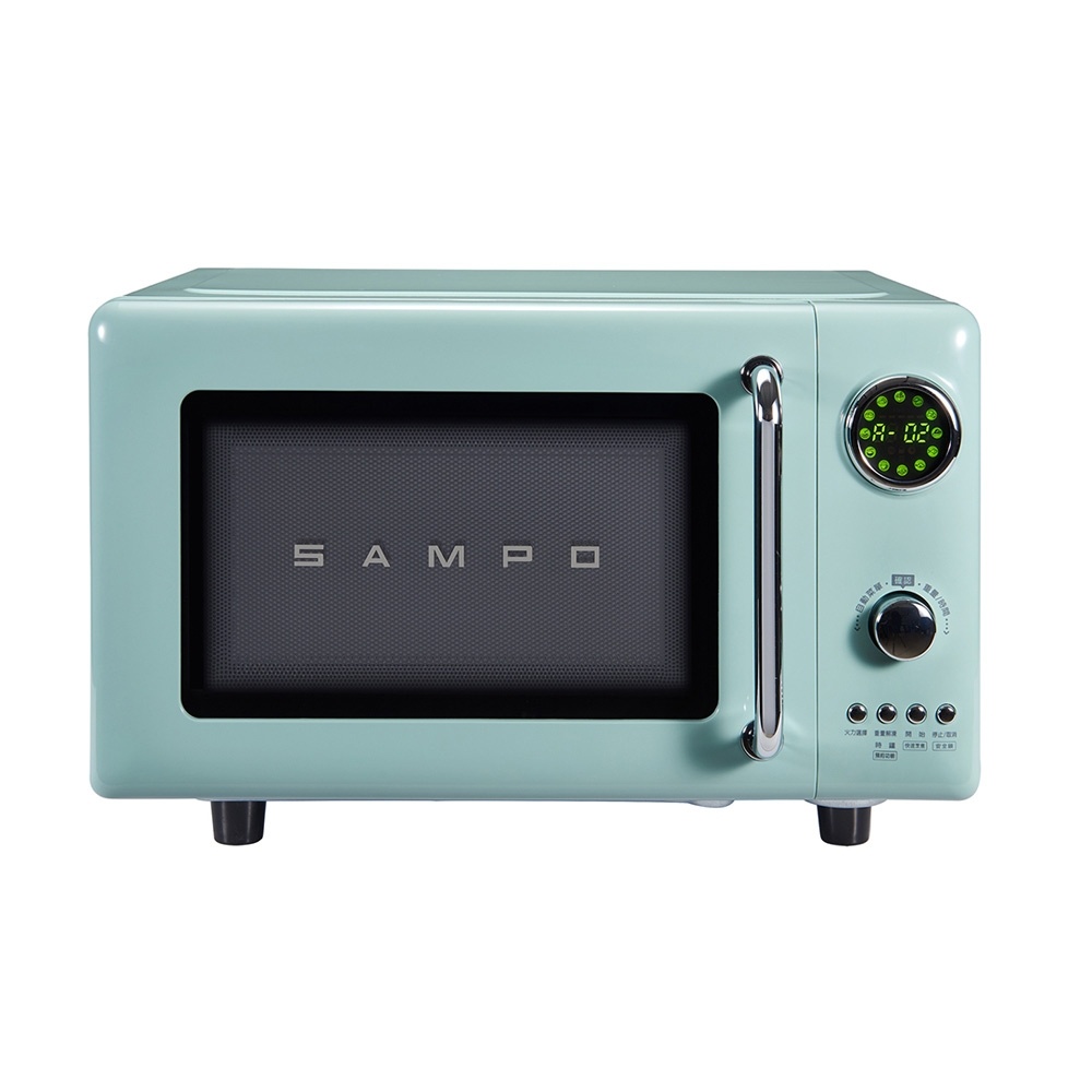 SAMPO聲寶 20L微電腦平台式經典美型微波爐 RE-C020PM [A級福利品‧數量有限]