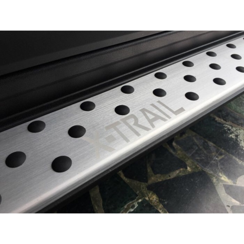 2015年後 X-TRAIL T32 X TRAIL 專用 免打孔破壞 類原廠樣式車側踏板 防撞桿 帶X TRAIL字樣