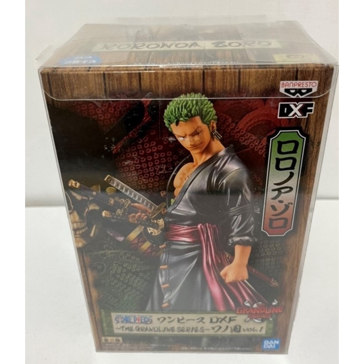 BANPRESTO 日版金證公仔 海賊王 DXF THE GRANDLINE MEN 和之國 vol.13 電鍍色索隆