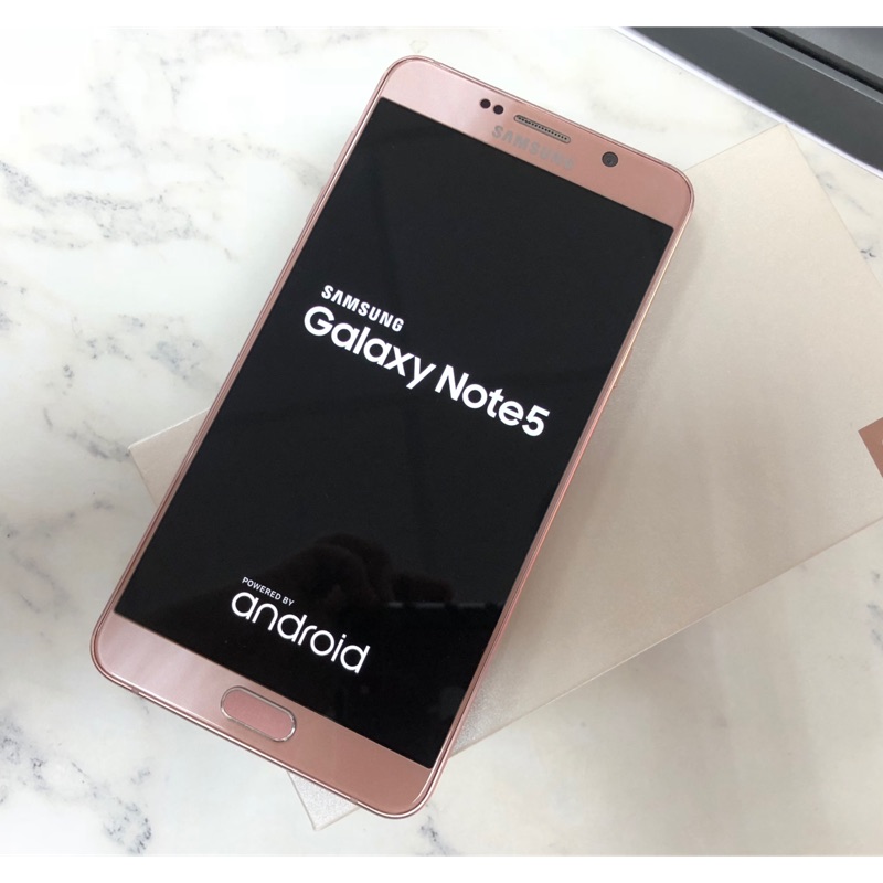 二手 Samsung Note5 64G 粉色
