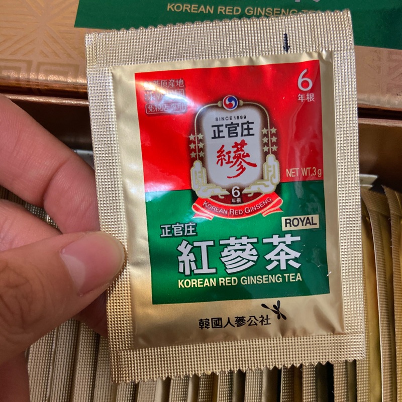 韓國🇰🇷正官庄 紅蔘茶(3g）單包｛小資女孩👧輕鬆購🍫｝