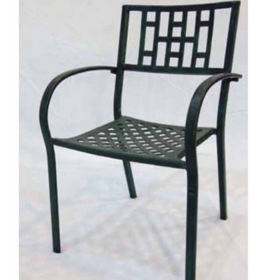 【南洋風休閒傢俱】戶外桌椅系列-金磚扶手椅 戶外餐椅  庭園休閒椅 咖啡椅  (#20306)