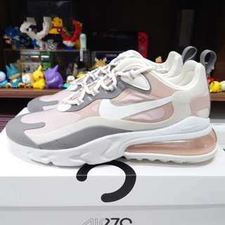 【小八】Nike Air Max 270 React W Plum Chalk 灰粉 CI3899-500