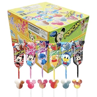 日本 固力果 Glico POPCAN 迪士尼 米奇造型 棒棒糖