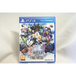 [耀西]二手 歐版 SONY PS4 Final Fantasy 世界 含稅附發票
