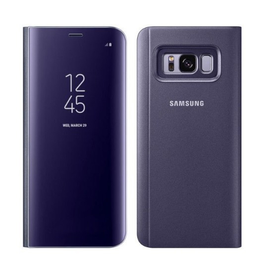 Samsung Galaxy S8 全透視 感應皮套 立架式 原廠皮套