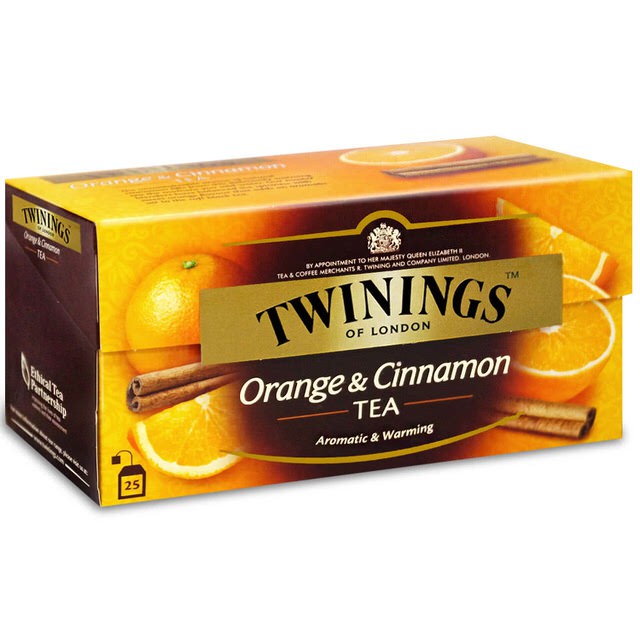 【Twinings唐寧茶】香橙肉桂茶(2g*25包)(效期2024/9/15)