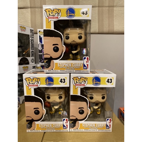 -傑卡玩具- Funko pop 金州勇士 Stephen Curry 咖里 客場球衣