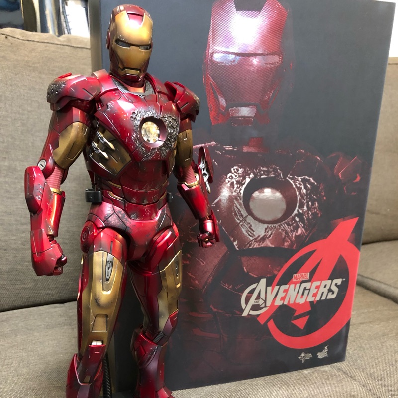 Hot Toys MMS196 復仇者聯盟 鋼鐵人 MK7 戰損限量版