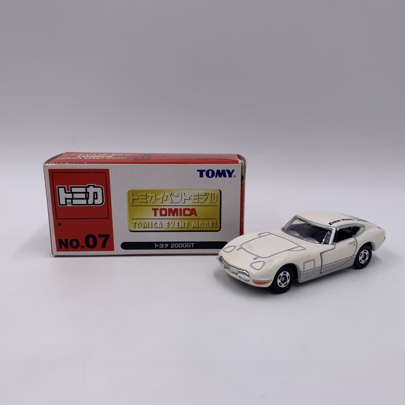 Tomica TEM 1星 No.7 TOYOTA 2000GT 舊藍標