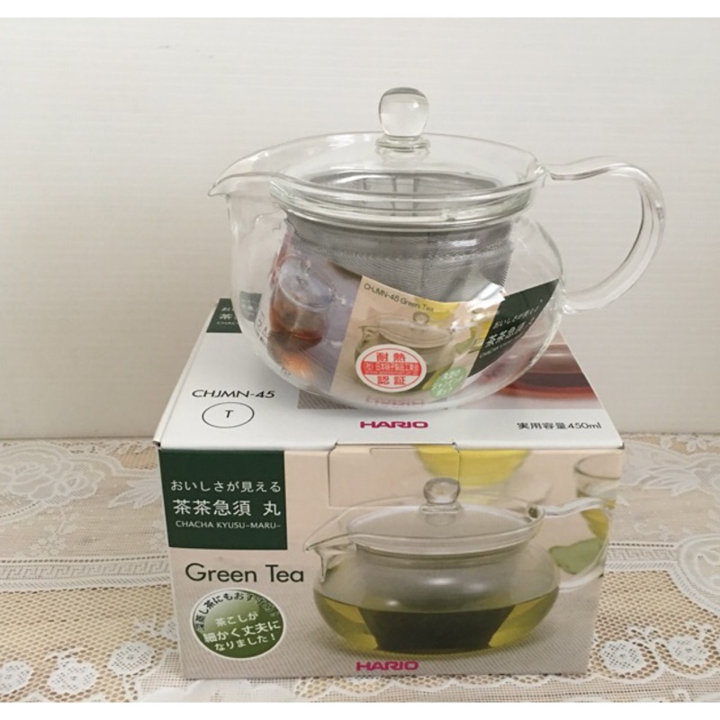 酷嚕嚕- 日本HARIO 茶茶急須丸形茶壺450ml / CHJMN-45T | 蝦皮購物