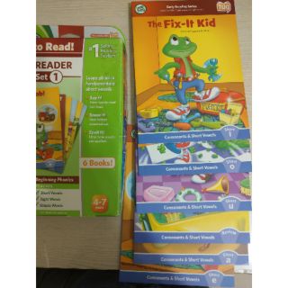 Leapfrog tag筆 跟reader筆 phonics 跳跳蛙 發音 短母音點讀 有聲書