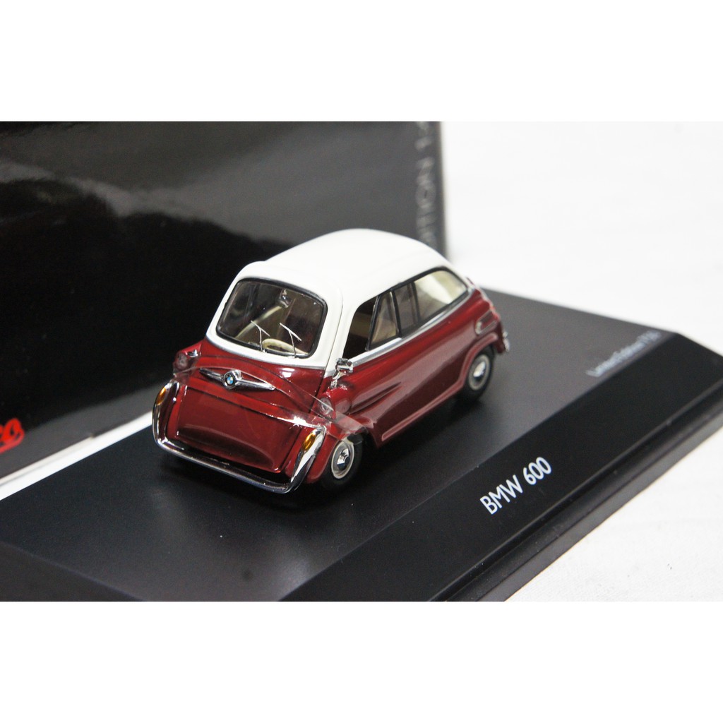 【超值特價】1:43 Schuco BMW 600 1957 紅色 ※限量750台※