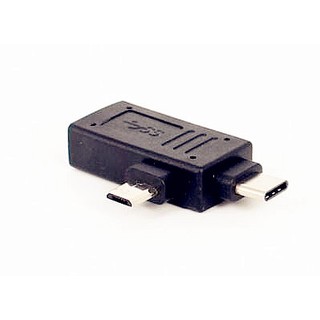 二合一OTG轉接頭 usb3.0轉Type-C 小米安卓手機Micro 數據線隨身碟轉接頭 附發票 臺灣出貨