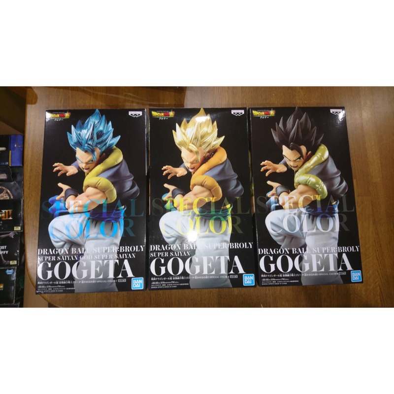 ☜滿妹☞現貨 七龍珠 日版金證 namco 遊藝場限定 GOGETA 悟吉塔 悟達爾 電鍍版 3盒一套