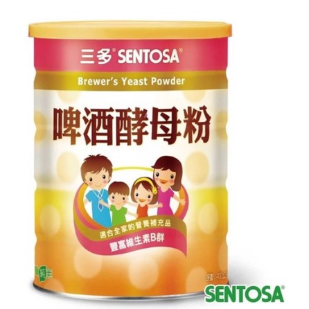 SENTOSA三多 啤酒酵母粉400g /罐 一件訂單限購6罐