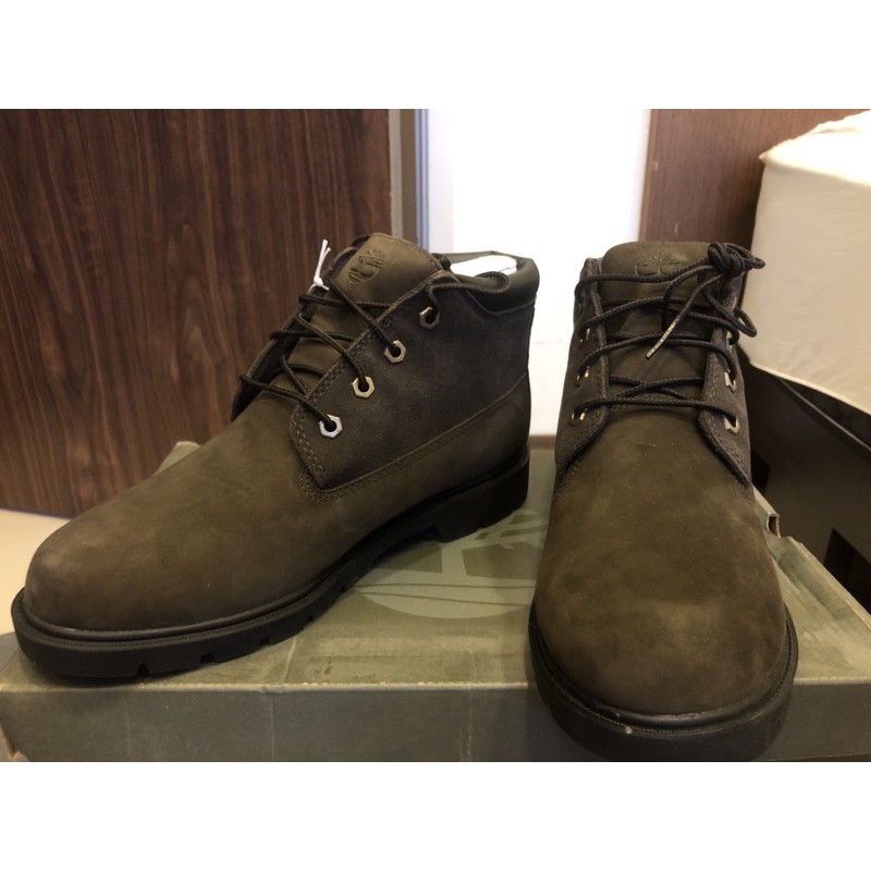 Timberland men’s HOMMES，TB0A1XU 皮鞋 ，全新休閒靴，咖啡褐色。專櫃購入。*全新