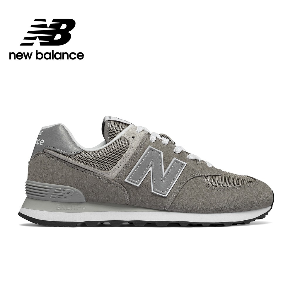 【New Balance】 NB  復古運動鞋_中性_灰色_ML574EGG-D楦 574 (IU著用款)