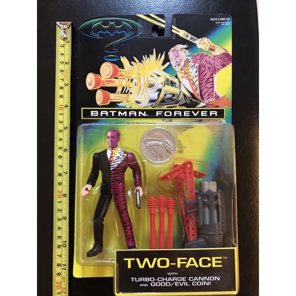 絕版 稀有1995.Kenner 蝙蝠俠 BATMAN FOREVER 雙面人Two-Face