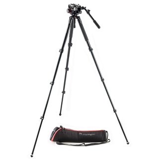 【Manfrotto】曼富圖 專業鎂鋁合金 錄影腳架套組 MVK504AQ (公司貨)