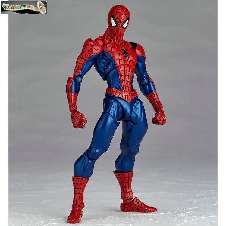 Tt精品山口式可動系列蜘蛛俠美漫spiderman No 002 再版手辦模型擺件 蝦皮購物