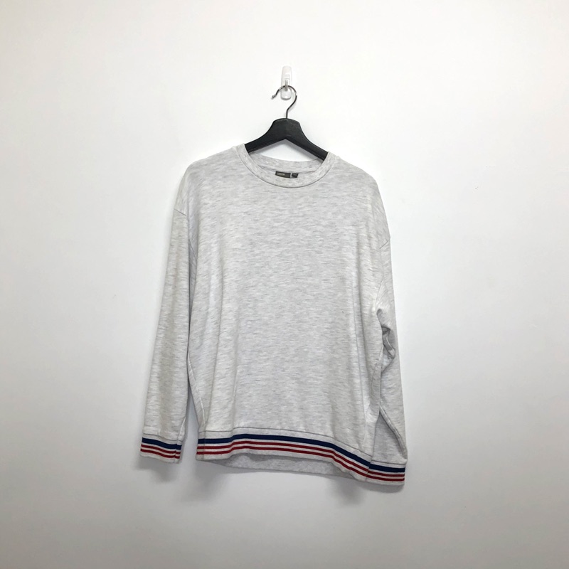 二手古着素色復古美式大學T  蝦皮購物