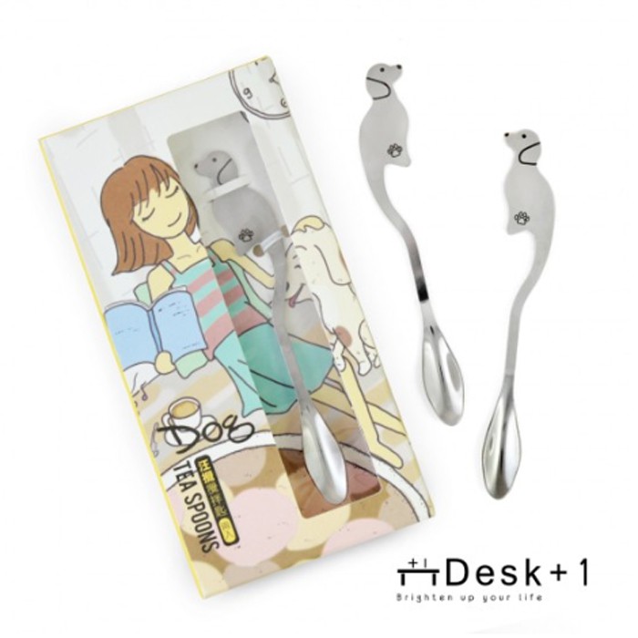 Desk+1│汪攪攪拌匙│2入《隨附精美禮袋》