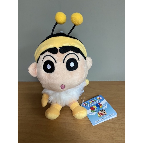 日本專賣店販售 クレヨンしんちゃん　蠟筆小新 扮裝蜜蜂 精緻設計 娃娃