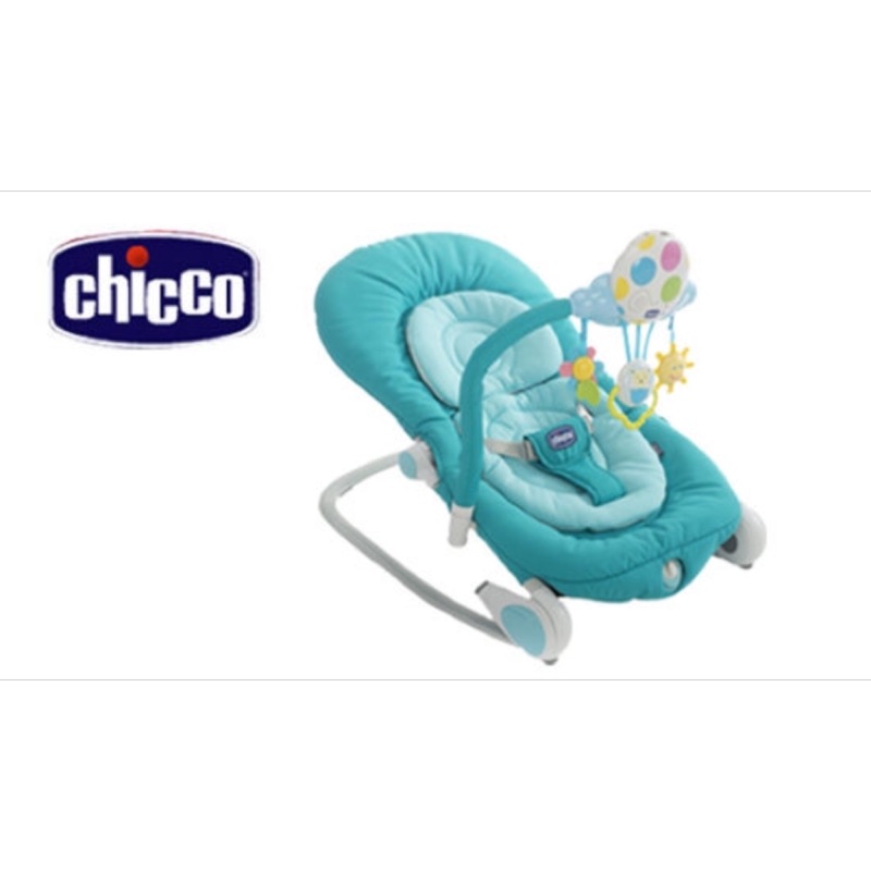 chicco balloon 安撫搖椅 亮麗藍