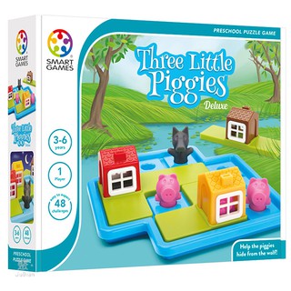 ~現貨~ 桌遊 信誼 比利時 smart games 三隻小豬 Three Little Piggies