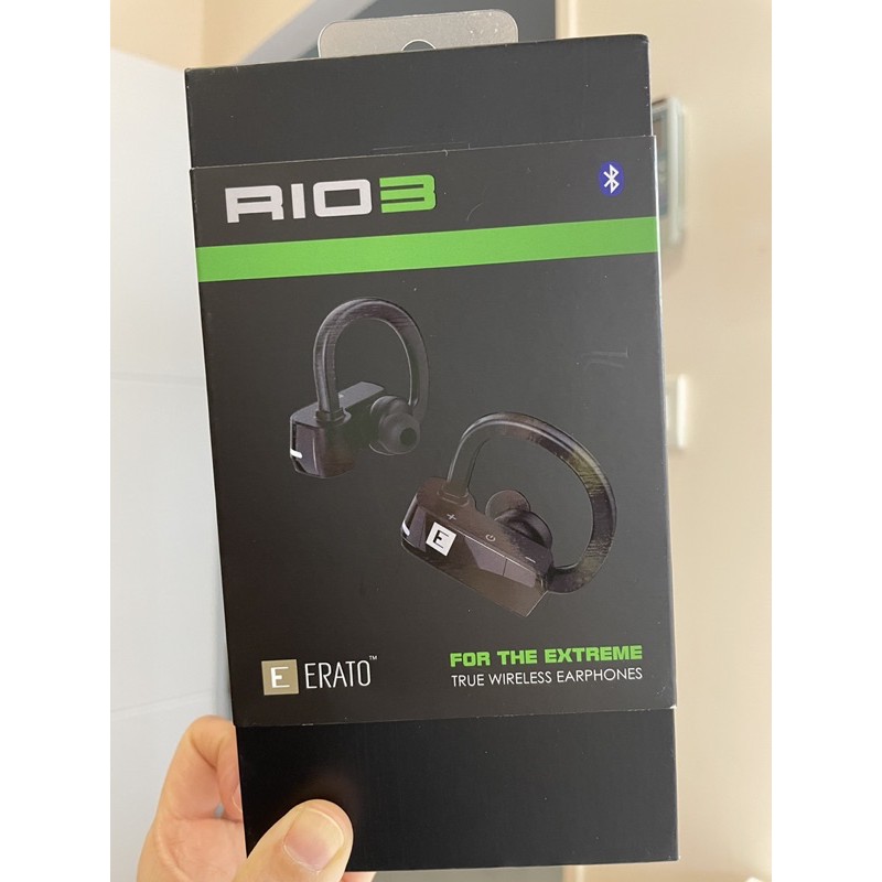 Erato RIO3黑色無線運動耳機-黑