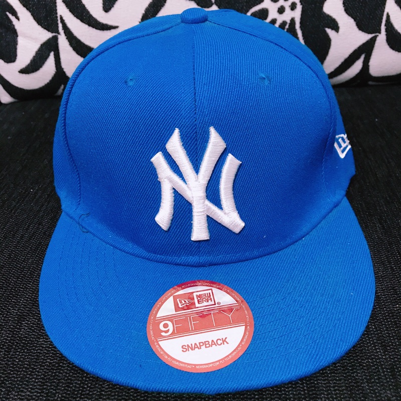 ［全新］ New Era MLB 紐約洋基 NY 藍 寶藍 9FIFTY SNAPBACK 限量 後扣帽 可調式