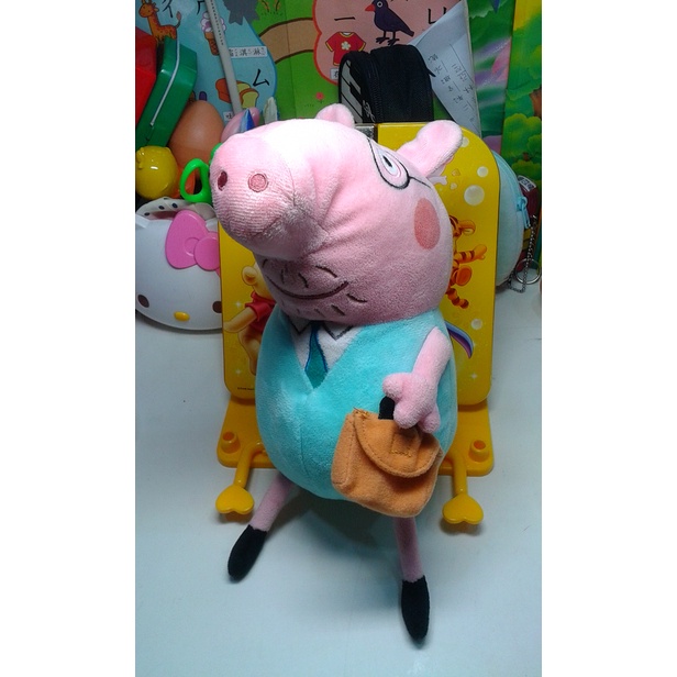正版 粉紅豬小妹 佩佩豬 Peppa Pig 喬治 媽媽豬 爸爸豬 巧虎 巧虎玩具 巧連智 嬰兒玩具 安撫玩具 玩偶