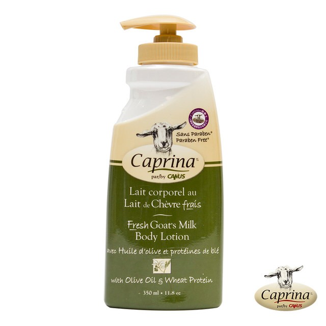 &lt; 限 madison7628 下標 &gt; Caprina 肯拿士新鮮山羊奶滋潤身體乳 350 ml * 2