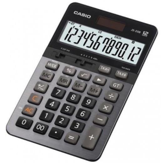 【天龜】 CASIO 商用計算機 12位數 太陽能 JS-20B