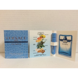 Versace Eau Fraiche 凡賽斯 雲淡風輕男性淡香水1ml/針管香水
