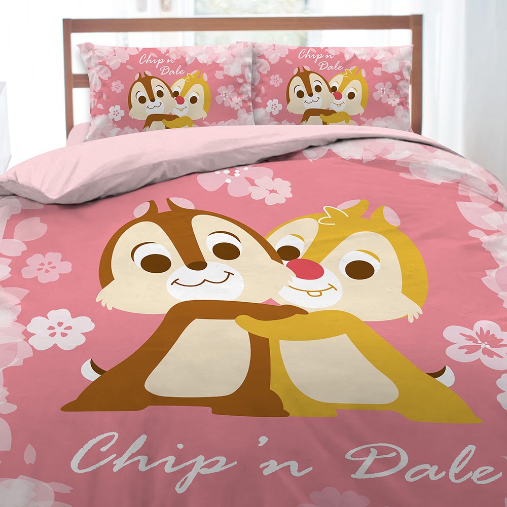 奇奇蒂蒂 粉紅季 加大床包組 5x6涼被 枕頭套 枕頭 正式授權 台灣製造