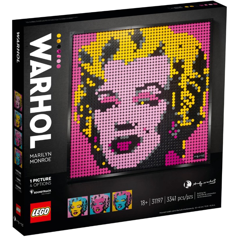 全新現貨 樂高 31197 安迪沃荷 瑪麗蓮夢露 普普風 藝術品 壁飾 LEGO Andy Warhol's 聖誕禮物