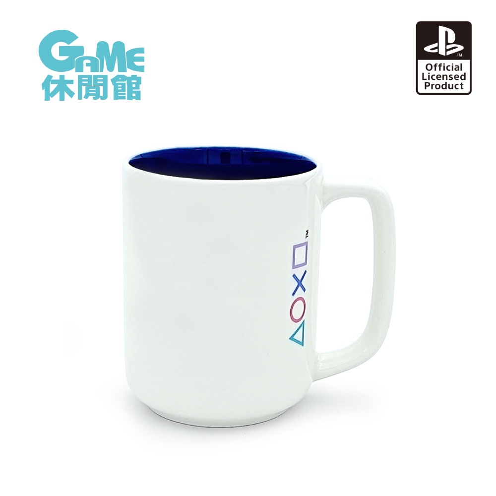 PlayStation OLP 馬克杯_白(彩色標誌icon)400ml 【現貨】【GAME休閒館】