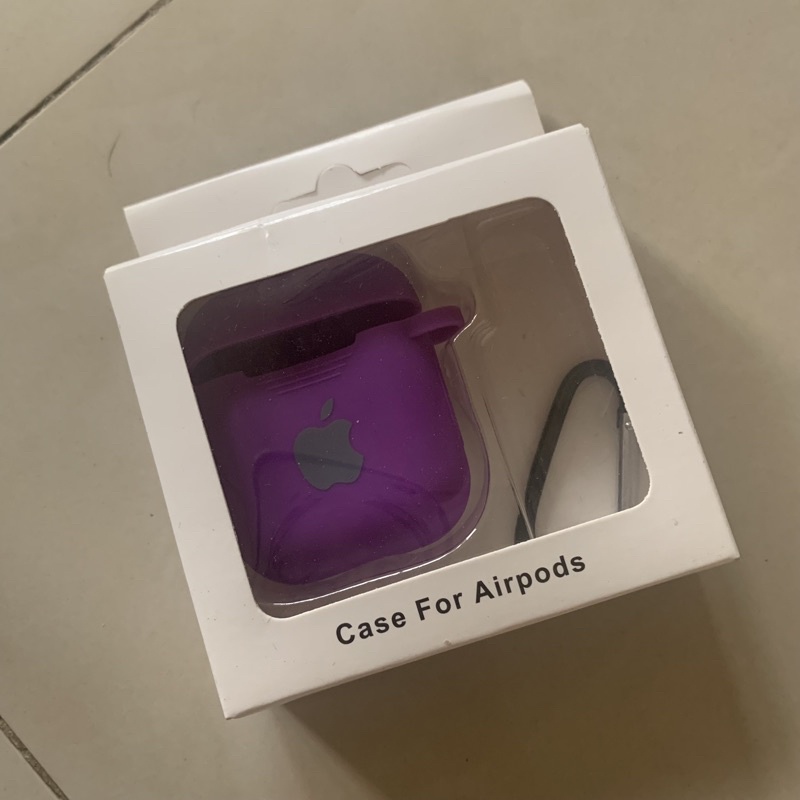 【全新】AirPods 保護套/紫