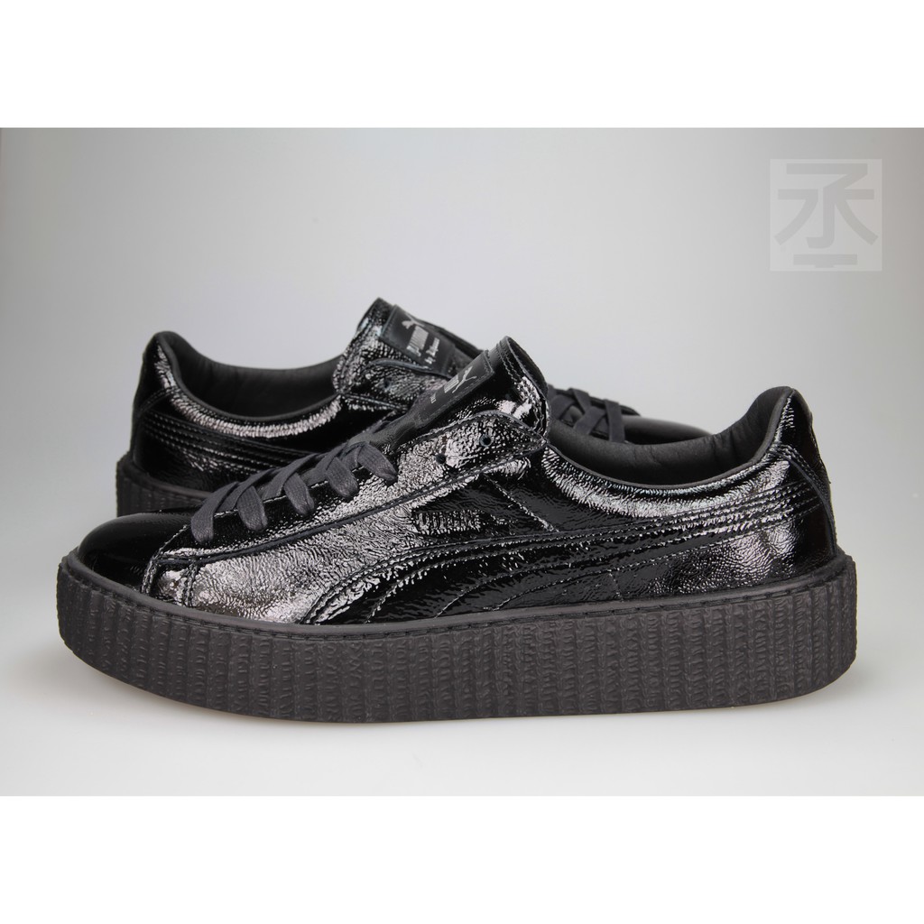 puma creeper wrinkled patent