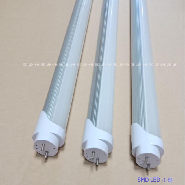 [SMD LED 小舖]18W(瓦)低炫光白光T8 4尺 LED燈管 白光/ 黃光 亮度約等於40W日光燈 (省電節能)