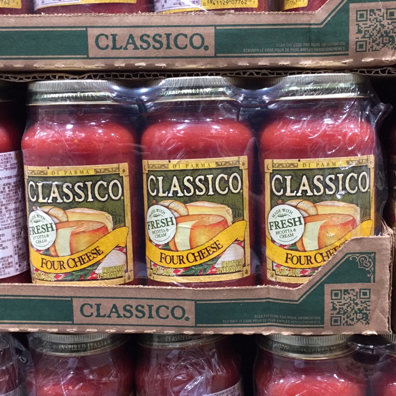 有發票 好市多代購 Classico 番茄起司義大利麵醬(680g)