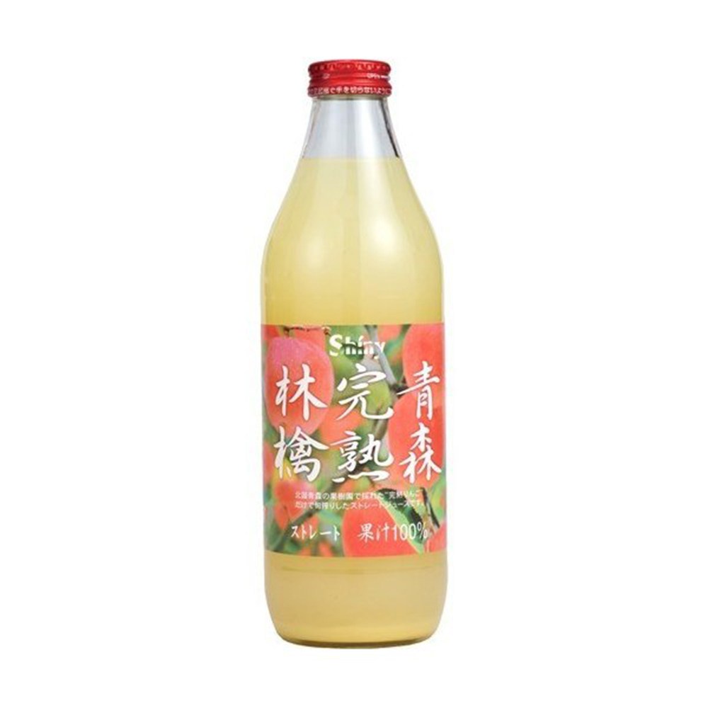 日本Shiny株式青森完熟蘋果汁