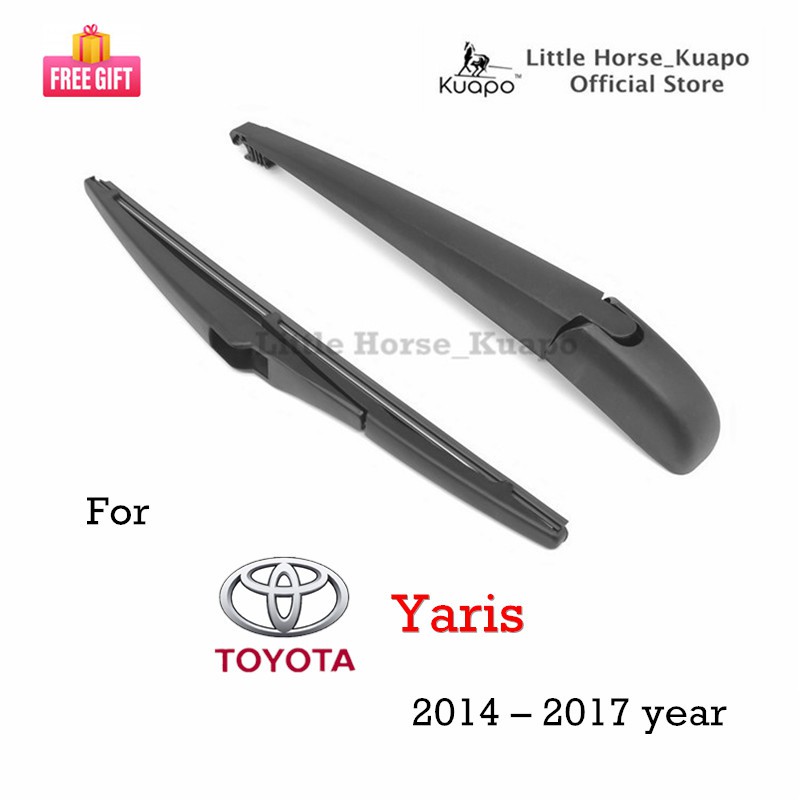 豐田 Kuapo Toyota Yaris 後雨刮器套裝 Toyota Yaris 2014 至 2017 年後雨刮器擋